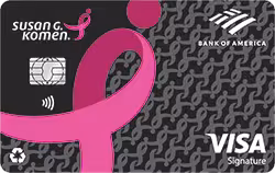 Susan G. Komen Customized Cash Rewards Credit Card Credit Card