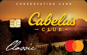 Cabela’s CLUB Card Credit Card